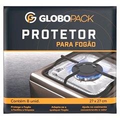 FORRA FOGÃO GLOBOPACK 27X27CM 8UN