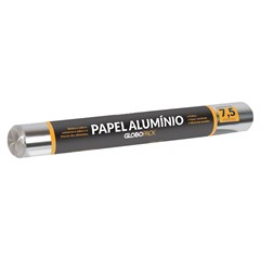 PAPEL ALUMÍNIO GLOBOPACK 30CMX7,5MT