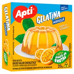 GELATINA APTI MARACUJÁ 20G