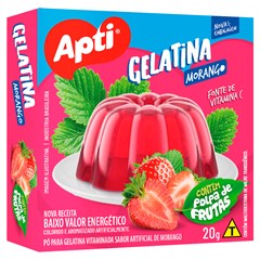 GELATINA APTI MORANGO 20G