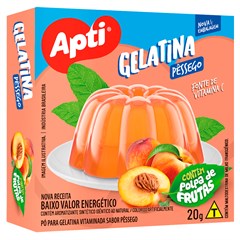 GELATINA APTI PÊSSEGO 20G