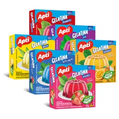 GELATINA APTI SABORES SORTIDOS 20G