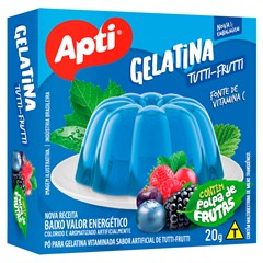 GELATINA APTI TUTTI-FRUTTI 20G