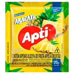 REFRESCO EM PÓ APTI ABACAXI 25G