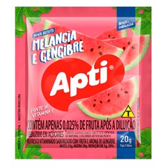 REFRESCO EM PÓ APTI MELANCIA COM GENGIBRE 25G