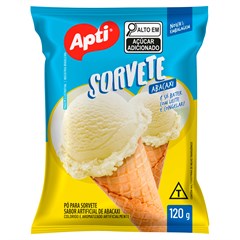 PÓ PARA SORVETE APTI ABACAXI 120G