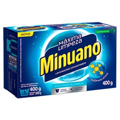 SABÃO EM PÓ MINUANO MÁXIMA LIMPEZA CAIXA 400G