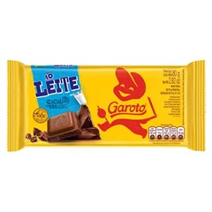 CHOC GAROTO TABL AO LEITE 80G