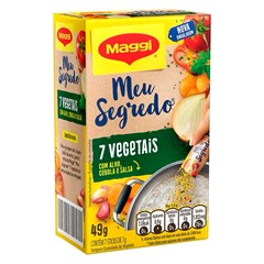 TEMPERO EM PÓ MAGGI MEU SEGREDO 7 VEGETAIS 49G