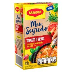 TEMPERO EM PÓ MAGGI MEU SEGREDO TOMATE E ERVAS 49G