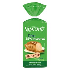 PÃO DE FORMA VISCONTI INTEGRAL 400G