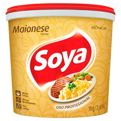 MAIONESE SOYA TRADICIONAL POTE 3KG