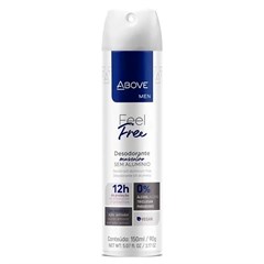 DESODORANTE AEROSSOL ABOVE MEN ZERO ALUMÍNIO 150ML