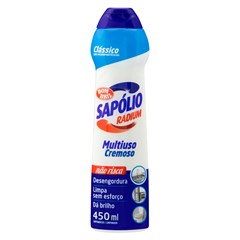 SAPONÁCEO CREMOSO RADIUM SAPÓLIO CLÁSSICO 450ML