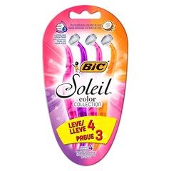APARELHO DEPILATÓRIO BIC SOLEIL COLOR COLECTION LV4 PG3UN