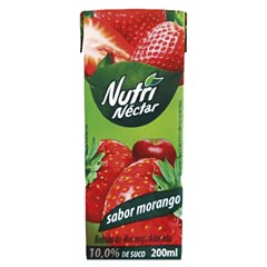 SUCO PRONTO NUTRINÉCTAR MORANGO 200ML