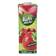 SUCO PRONTO NUTRINÉCTAR MORANGO 1L