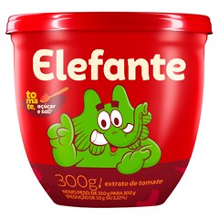 EXTRATO DE TOMATE ELEFANTE POTE 300G