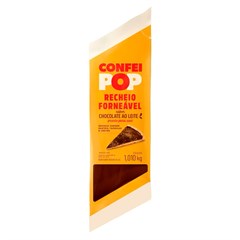 RECHEIO FORNEÁVEL HARALD CONFEIPOP CHOCOLATE AO LEITE BISNAGA 1,01KG