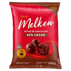 COBERTURA EM GOTAS HARALD MELKEN CHOCOLATE 42% CACAU 1,01KG
