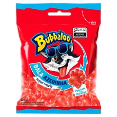 BALA GELATINOSA BUBBALOO AZEDINHA MORANGO 82,5G