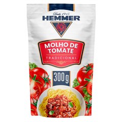 MOLHO DE TOMATE HEMMER TRADICIONAL SACHÊ 300G