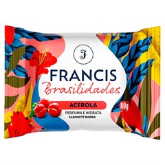SABONETE EM BARRA FRANCIS BRASILIDADES ACEROLA 80G