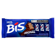 CHOCOLATE WAFER LACTA BIS AO LEITE 100,8G