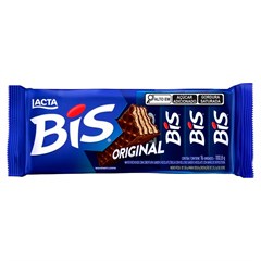 CHOCOLATE WAFER LACTA BIS AO LEITE 100,8G
