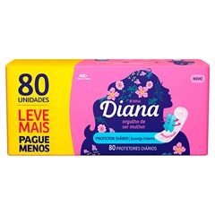 PROTETOR DIÁRIO DIANA 80UN LV+PG-