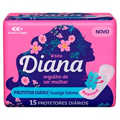 PROTETOR DIÁRIO DIANA 15UN