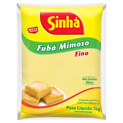 FUBÁ MIMOSO SINHÁ FINO 1KG