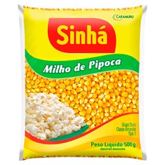 MILHO DE PIPOCA SINHÁ 500G