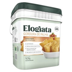 GORDURA VEGETAL ELOGIATA FRY ALGODÃO E PALMA BALDE 14,5KG