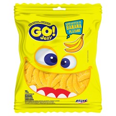 BALA GELATINOSA GO JELLY BANANA 70G