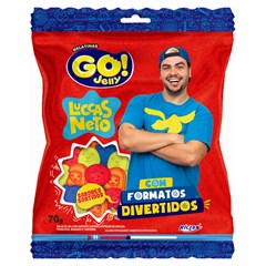 BALA GELATINOSA GO JELLY LUCAS NETO 70G