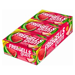 CHICLETE FREEGELLS GUM MELANCIA 8G