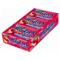 CHICLETE FREEGELLS GUM CHERRY 8G