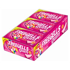 CHICLETE FREEGELLS GUM TUTTI-FRUTTI 8G