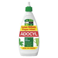 ADOÇANTE LÍQUIDO ADOCYL STÉVIA LV160ML PG140ML