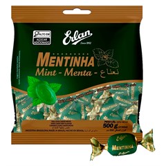 BALA DURA ERLAN MENTINHA 500G