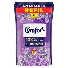 AMACIANTE PARA ROUPAS CONCENTRADO COMFORT LAVANDA SACHÊ 900ML