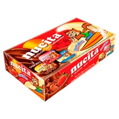 CHOCOLATE NUCITA SABORES SORTIDOS 10G CAIXA 48UN