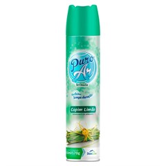 AROMATIZADOR DE AMBIENTES PURO AR AEROSSOL CAPIM-LIMÃO 250ML