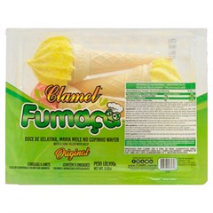 SORVETE SECO CLAMEL FUMAÇA BANDEJA 100G
