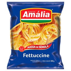 MACARRÃO AMÁLIA MASSA DE SÊMOLA NINHO FETUCCINE 500G