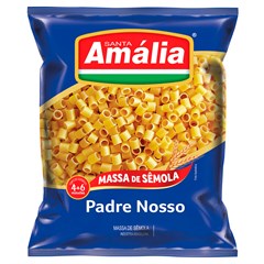 MACARRÃO AMÁLIA MASSA DE SÊMOLA PADRE NOSSO 500G