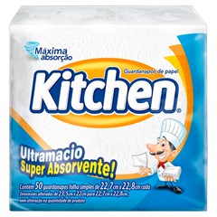 GUARDANAPO KITCHEN 22,7X22,8CM 50UN
