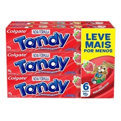 GEL DENTAL INFANTIL TANDY MORANGO 50G LV6 PG5UN