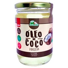 ÓLEO DE COCO DIKOKO VIRGEM VIDRO 500ML